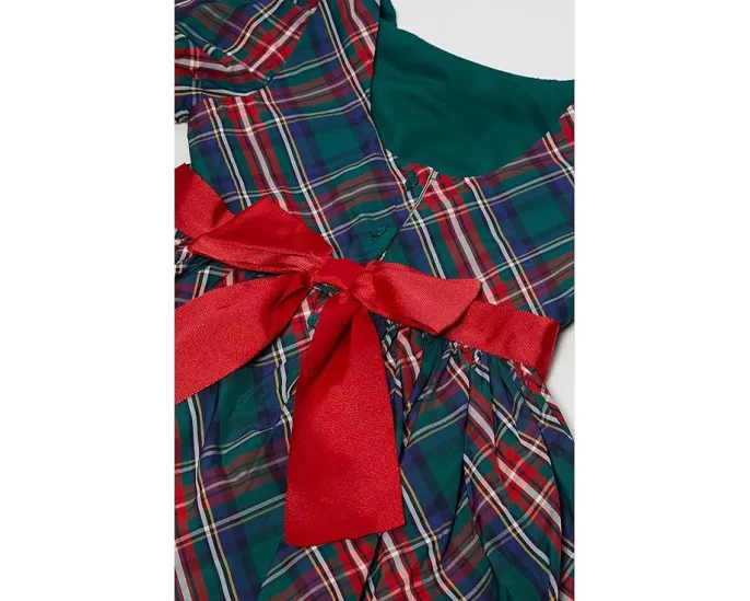 Платье Janie and Jack Family Plaid в клетку с плиссированной юбкой