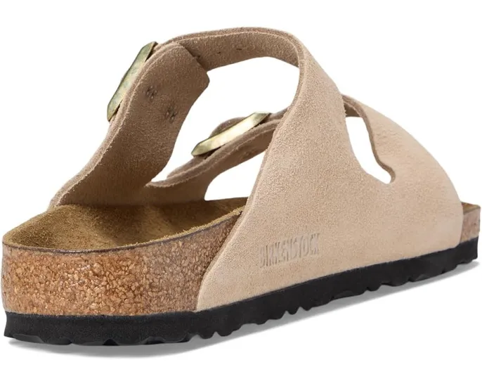 Сандалии Birkenstock Arizona из мягкой замши с анатомической стелькой