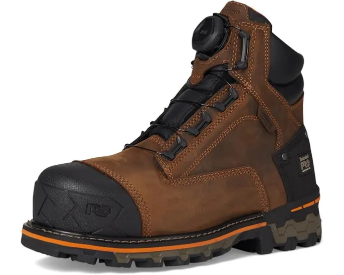 Водонепроницаемые рабочие ботинки Timberland PRO Boondock BOA 6 дюймов с композитным мыском