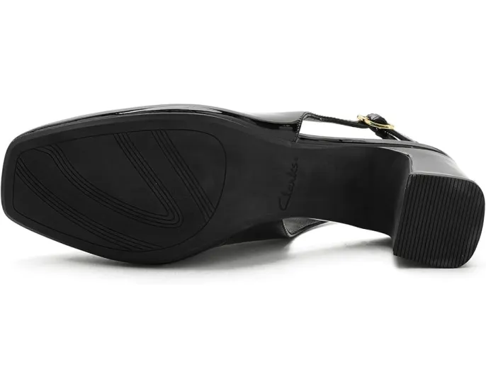Туфли-лодочки Clarks Fernie Sling с квадратным носком и каблуком на платформе