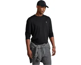 Классическая футболка Polo Ralph Lauren с длинным рукавом из мягкого премиального джерси