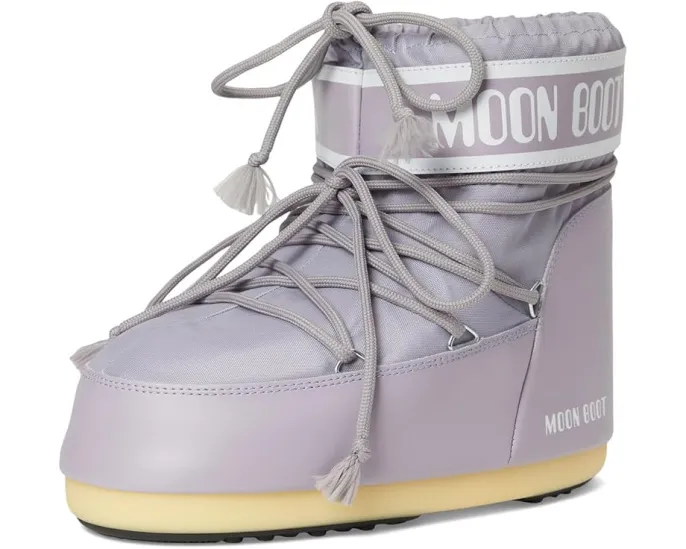 Кроссовки MOON BOOT Icon Low Nylon с водонепроницаемым верхом