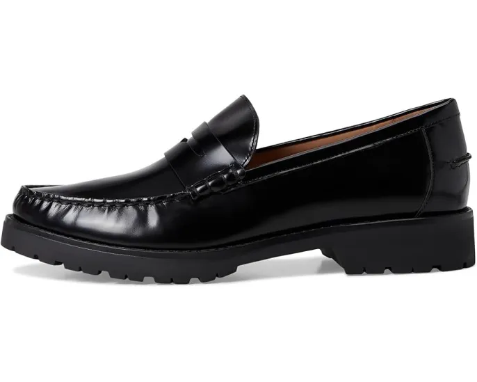 Лоферы Cole Haan Treena Lug с декоративной строчкой и подошвой из переработанной резины