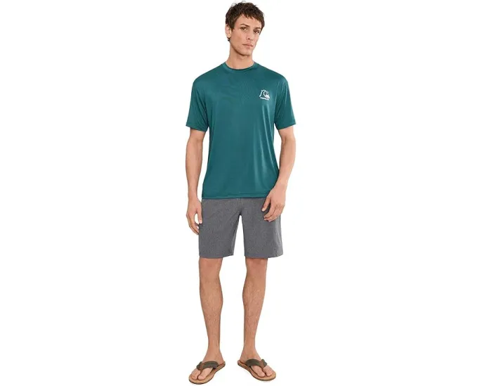 Гибридные шорты Union Heather Amphibian 20 от Quiksilver с водоотталкивающей пропиткой