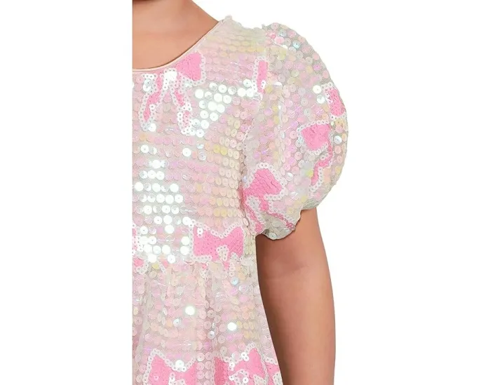 Платье Sequin Bow с пайетками и аппликациями пони от Lola and The Boys