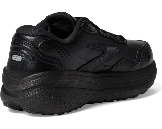 Кроссовки Brooks Ghost Max Leather с азотной амортизацией и технологией Glideroll Rocker