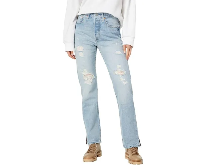 Джинсы Levi's Premium 501 классического кроя с высокой посадкой