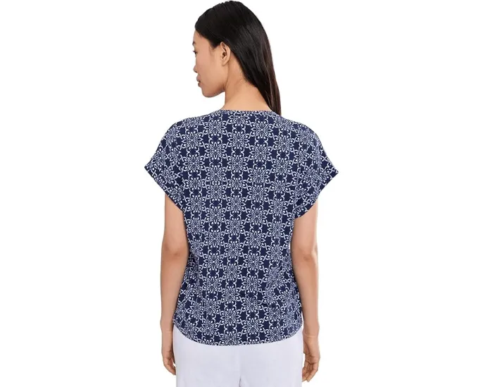 Футболка Kauai Coastal Tiles Tommy Bahama с принтом плитки