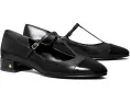 Балетки Tory Burch Cap-Toe T Strap 25MM на блочном каблуке