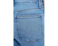 Джинсы Madewell Stretch Flare Crop в стиле Midvale с необработанным краем