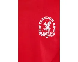 Футболка Quiksilver Freedom Ring с принтом