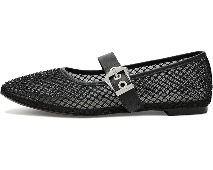 Туфли AllSaints Holly из сетки с кристаллами и пряжкой