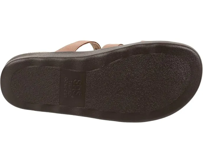 Сандалии SAS Naples с регулируемыми ремешками и стелькой из суперзамши