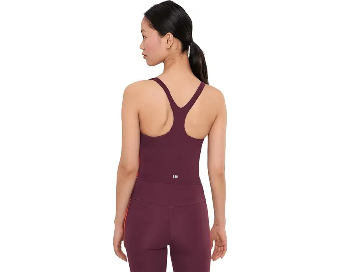 Топ Ella Airweight с контрастными полосами и встроенным бюстгальтером Splits59