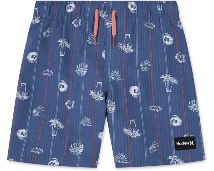 Пляжные шорты Hurley Kids Paradise Stripe с кулиской и карманом