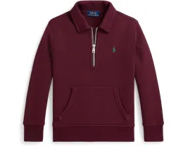 Полузипованный свитшот Polo Ralph Lauren Fleece Quarter-Zip для малышей и детей