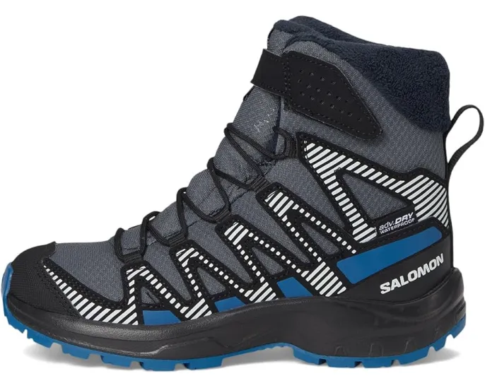 Детские трейловые кроссовки Salomon Xa Pro V8 с системой быстрой шнуровки