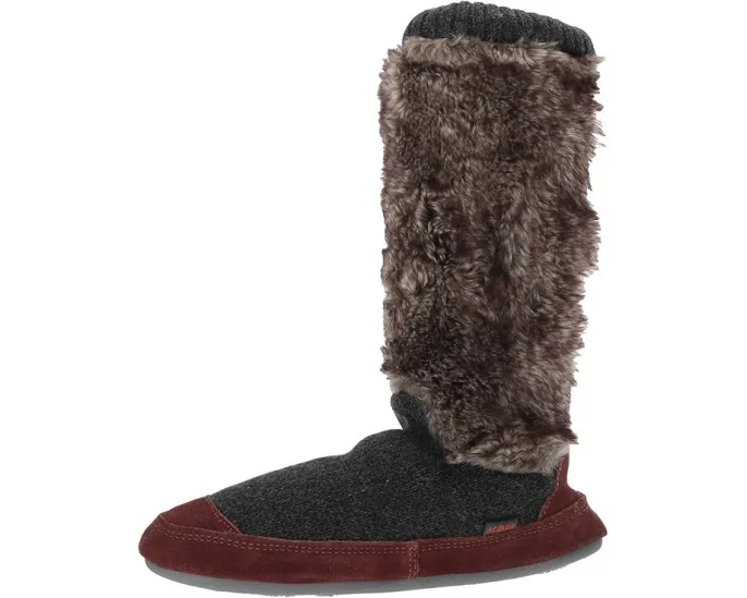 Домашние угги Acorn Slouch Boot с противоскользящей подошвой