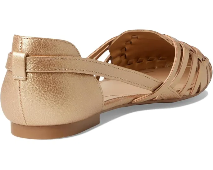 Балетки Ekko с плетеным узором и круглым носком Journee Collection