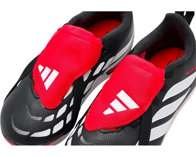 Бутсы adidas Kids Predator Club с откидным языком и эластичными шнурками