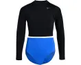 Комплект Nike Kids с длинным рукавом и высокой талией Effortless Essential в технике колор-блок
