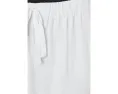 Eileen Fisher прямые брюки Slubby из органического хлопка и льна белые