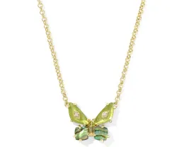 Короткое колье Bianca Butterfly от Kendra Scott с подвеской-бабочкой