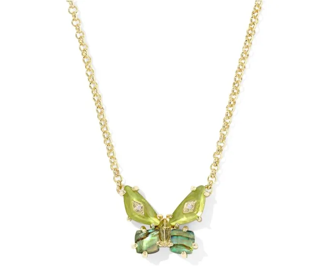 Короткое колье Bianca Butterfly от Kendra Scott с подвеской-бабочкой