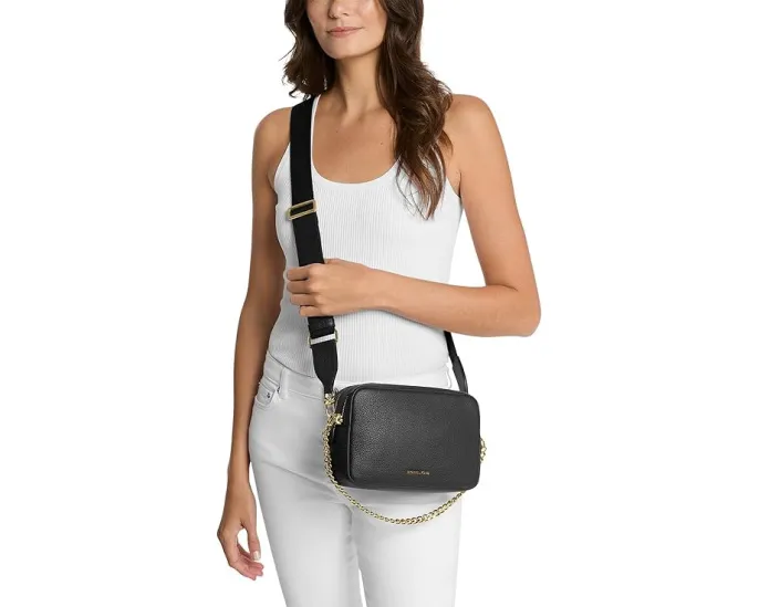 MICHAEL Michael Kors Bryant Medium сумка кроссбоди на цепочке с двумя молниями