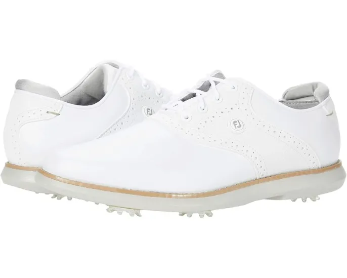 Гольф обувь FootJoy Traditions с водонепроницаемой конструкцией и шипами