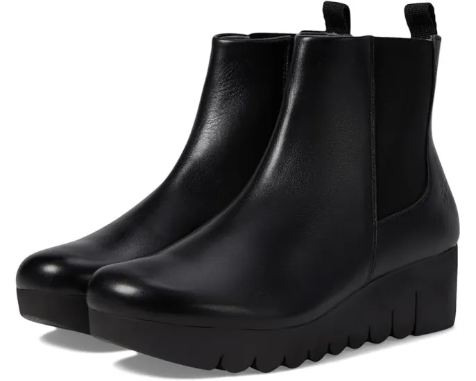 Ботинки FLY LONDON Vaze на танкетке с терморезиновой подошвой