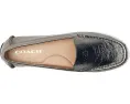 Мокасины COACH Marley Crinkled Metallic со складным верхом