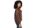 Куртка Wren из полиуретановой кожи с опущенным плечом KUT from the Kloth
