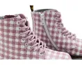 Dr. Martens 1460 Pascal детские ботинки на шнуровке с желтой строчкой и боковой молнией