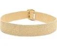Ремень Lilly Pulitzer Arta Belt из соломки рафии с металлической пряжкой