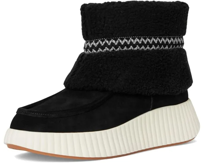 Ботильоны White Mountain Digital с искусственным мехом и клиновидной подошвой