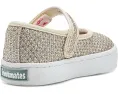 Кроссовки FootMates Amy с блестящим верхом и стельками разной полноты