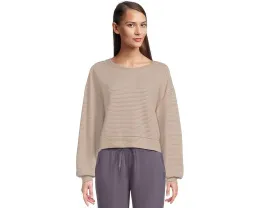 Свитер Yacht Me от TravisMathew с легким расслабленным кроем и фактурными полосками