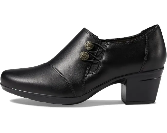 Ботильоны Clarks Emslie Warren на каблуке с декоративной металлической фурнитурой