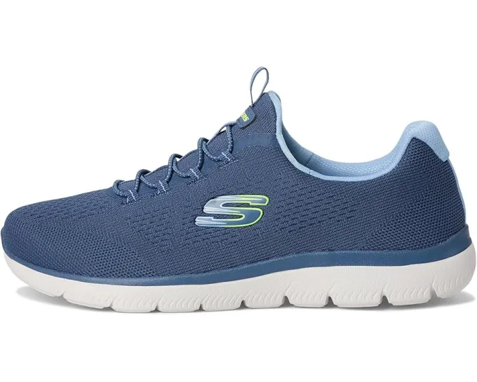 Кроссовки SKECHERS Summits Radiant Flow с технологией No Tie Fit