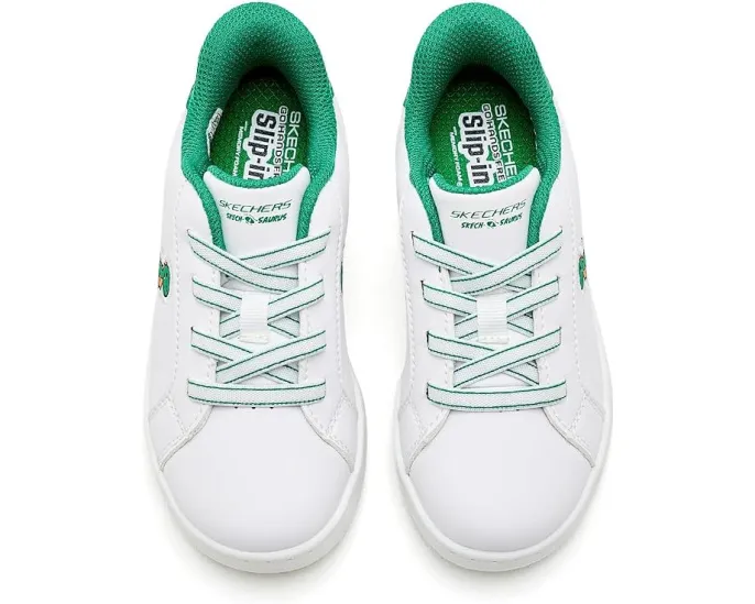 Skechers детские кроссовки Hands Free Slip-Ins Quick Street с динозавром