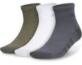 Носки Adidas Cushioned 3.0 3-Pack Quarter Socks хлопковые белые