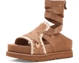 Слипоны UGG Goldenstar Hi Artistitch с вышивкой