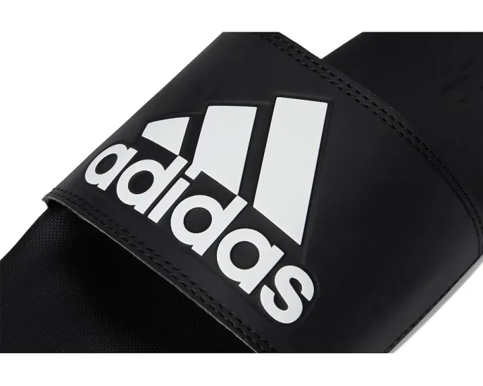 Шлепанцы Adidas Adilette Comfort черно-белые