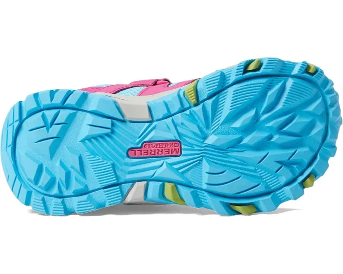 Детские кроссовки Merrell Trail Quest Washable ягодно-лаймовые