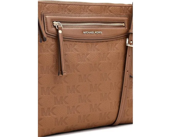 Большая дорожная сумка кроссбоди Jet Set Travel Large North South Top Zip от MICHAEL Michael Kors