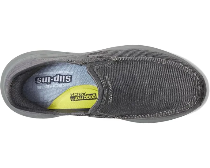Веганские кроссовки Skechers Slip-Ins Parson Dewitt с текстильным верхом и памятью формы