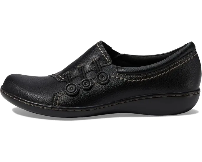 Туфли Ashland Effie с боковой пуговицей и мягкой стелькой Clarks