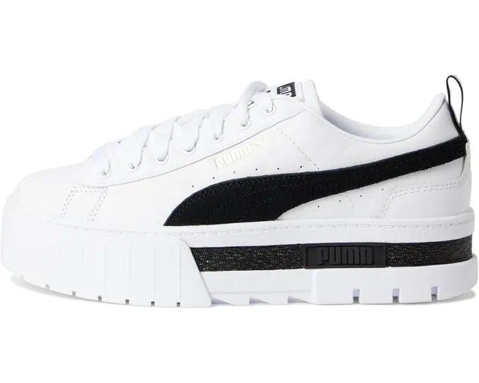 Кроссовки Puma Mayze из комбинированных материалов с петлей на пятке