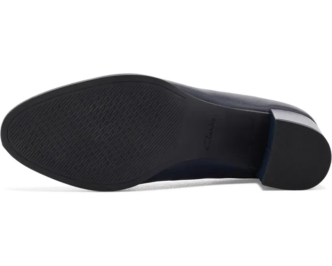 Клатч Freva 55 Court кожаный на каблуке 7 см Clarks